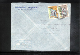 Angola 1959 Interesting Airmail Letter - Angola