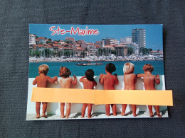 STE MAXIME-  Photos De Bebes Regardant  Le Port -  Net  0,50 - Humour