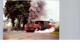 Locomotive 020 CORPET-LOUVET Au Départ De St Valéry, Chemin De Fer De La Baie De Somme - Trains