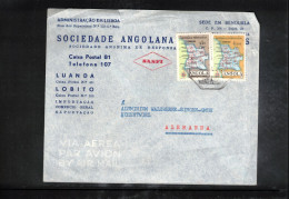Angola Interesting Airmail Letter - Angola
