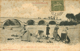CPA-31-CINTEGABELLE -Lavandières Au Bord De L'Ariège * Phototypie N° 849 * 2 Scans - Other & Unclassified