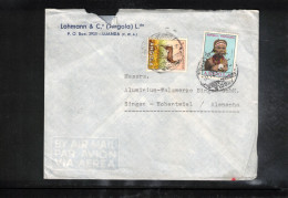 Angola 1962 Interesting Airmail Letter - Angola