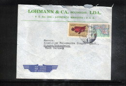 Mozambique 1958 Interesting Airmail Letter - Mosambik