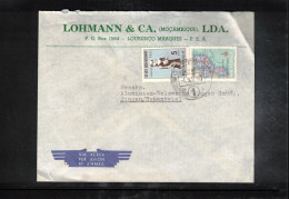 Mozambique 1957 Interesting Airmail Letter - Mosambik