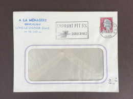 Enveloppe Publicitaire / A La Ménagère  / Quincaillerie / Lons Le Saunier / Jura / 1963 / Marianne De Décaris - 1950 - ...