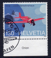 Suisse // Schweiz // Svizzera // 2000-2009 // 2009 //Avion Lockheed Orion 9C Spécial, Oblitéré No. 1304 - Gebraucht