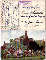 Bayern 1916, Posthilfstelle KROTTENSEE Taxe Neuhaus Auf KGF POW Karte  - Lettres & Documents