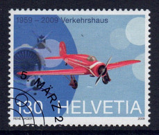 Suisse // Schweiz // Svizzera // 2000-2009 // 2009 //Avion Lockheed Orion 9C Spécial, Oblitéré No. 1304 - Used Stamps