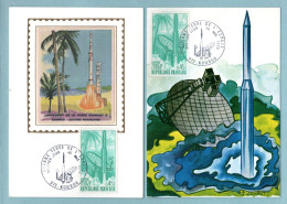 Carte Maximum 1970 - Guyane Terre De L'espace - Fusée "Diamant B" - YT 1635 - 973 Kourou - 1970-1979