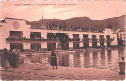 FR66 PORT VENDRES - Chauvin - La Gare Maritime - Animée - Belle - Port Vendres