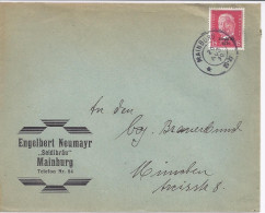 Mainburg, Seidlbräu Brauerei, Attraktiver  Brief M. Thematik Bier. #553 - Briefe U. Dokumente