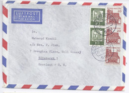 BRD 1965, Schophoven, Dauerserien Luftpost Brief  N. Schottland. #360 - Storia Postale