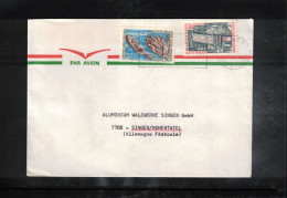 Ivory Coast 1971 Interesting Airmail Letter - Ivory Coast (1960-...)
