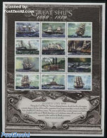 Grenada Grenadines 1998 Civil War, Ships 12v M/s, Mint NH, Transport - Ships And Boats - Ships