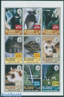 Saint Vincent 1997 Siera Club 9v M/s (9x1.00), Mint NH, Nature - Animals (others & Mixed) - Environment - Turtles - Wa.. - Protection De L'environnement & Climat
