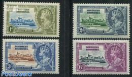 Rhodesia, North 1935 Silver Jubilee 4v, Mint NH, History - Kings & Queens (Royalty) - Royalties, Royals