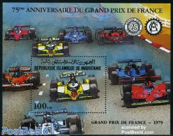 Mauritania 1982 Grand Prix De France S/s, Mint NH, Sport - Transport - Autosports - Sport (other And Mixed) - Automobi.. - Cars