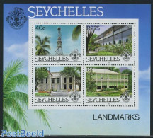Seychelles 1983 Tourism S/s, Mint NH, Health - Various - Health - Justice - Lighthouses & Safety At Sea - Phares