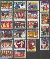 Greece 2002 Definitives, Dances 21v, Mint NH, Performance Art - Dance & Ballet - Nuovi