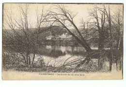 CPA - 60 - PIERREFONDS - Les Bords Du Lac Et La Gare - Carte Peu Courante - Pierrefonds