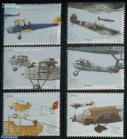 Portugal 1999 Military Aeroplanes 6v, Mint NH, Transport - Aircraft & Aviation - Neufs