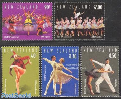 New Zealand 2003 Royal Ballet 5v, Mint NH, Performance Art - Dance & Ballet - Music - Theatre - Nuevos