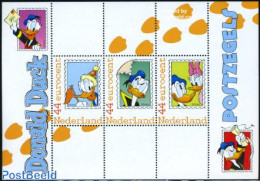 Netherlands - Personal Stamps TNT/PNL 2009 Donald Duck 3v M/s, Mint NH, Art - Disney - Disney
