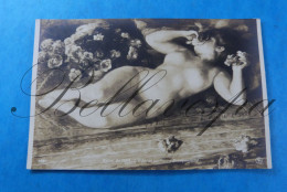 Salon 1909  N°420, Pierre Braquemond L'Odorat  Femme NudeParis Painting  Illustrateur Artist   Peintre - Peintures & Tableaux