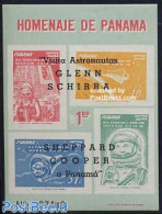 Panama 1963 Astronauts Visit S/s, Mint NH, Transport - Space Exploration - Panama