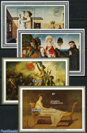 Rwanda 1982 Belgica, Philexfrance, Paintings 4 S/s, Mint NH, Philately - Art - Paintings - Otros & Sin Clasificación