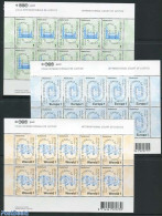 Netherlands 2011 On Service, International Court Of Justice 3 M/s, Mint NH, Various - Justice - Autres & Non Classés