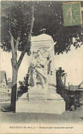 - Maine Et Loire -ref-B118- Seiches Sur Le Loir - Monument Commémoratif - Monument Aux Morts Guerre 1914-18 - - Seiches Sur Le Loir