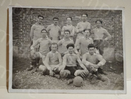 Italia Calcio Fotografia Presa Sul Campo Di Foot-ball ITALA. 2 Aprile 1928. Lurate Caccivio - Como?.  113x85 Mm - Sporten