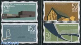 Iceland 2014 Design, Architecture 4v, Mint NH, Art - Industrial Design - Modern Architecture - Unused Stamps