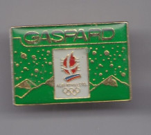 Pin's Jeux Olympiques Alberville  92 Gaspard Réf   3694 - Olympic Games