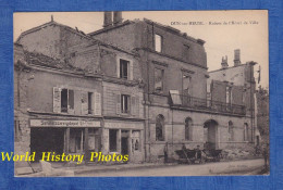 CPA - DUN Sur MEUSE - La Ville Aprés La Libération - 1918 1919 - Sanitätszweigdepot 2b Occupation WW1 Wagonnet - Other & Unclassified