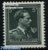 Belgium 1944 5Fr, Perf. 11.5 (issued 1957) 1v, Mint NH - Neufs