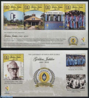Papua New Guinea 2016 University Golden Jubilee 2 S/s, Mint NH, Religion - Science - Churches, Temples, Mosques, Synag.. - Churches & Cathedrals