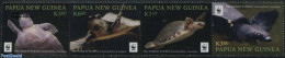 Papua New Guinea 2016 WWF, Pig-Nosed Turtle 4v [:::] Or [+], Mint NH, Nature - Turtles - World Wildlife Fund (WWF) - Papua-Neuguinea
