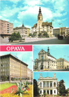 OPAVA, MULTIPLE VIEWS, ARCHITECTURE, TOWER, PARK, CZECH REPUBLIC, POSTCARD - Czech Republic