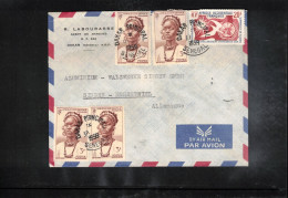 Afrique Occidental Francaise 1959 Interesting Airmail Letter - Briefe U. Dokumente