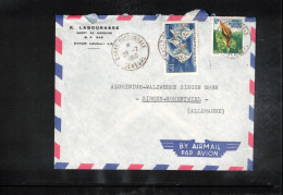 Afrique Occidental Francaise 1960 Interesting Airmail Letter - Cartas & Documentos