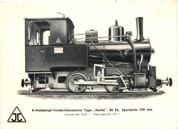 Eisenbahn - Nahdampf Tenderlokomotive Type Holda - Trains