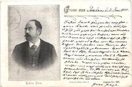 Emile Zola - Schriftsteller - Ecrivains