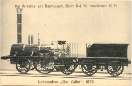 Eisenbahn - Lokomotive Der Adler 1835 - Trains