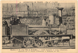 Lokomotive - Machine No. 16 - Eisenbahnen