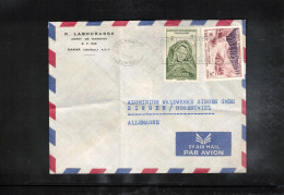 Afrique Occidental Francaise 1958 Interesting Airmail Letter - Briefe U. Dokumente