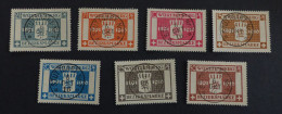 Württemberg 1916   25 Jahre Regentschaft Dienstmarken 123-29 Gestempelt  #6474-1 - Usados