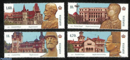 Romania 2023 Royal Foundation 4v, Mint NH, History - Kings & Queens (Royalty) - Art - Castles & Fortifications - Ongebruikt