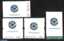 Moldova 2023 Personal (frame) Stamps 4v, Mint NH - Sonstige & Ohne Zuordnung